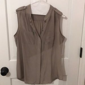 Silk Sleeveless Blouse
